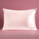 Shop Kitsch Hello Kitty x Kitsch Satin Pillowcase - Solid Pink Hello Kitty Face Pillow for women – premium loungewear and festival fashion at Spoiled Brat