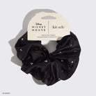 Kitsch & Mickey and Minnie Recycled Black Fabric Rhinestone Scrunchie - Spoiled Brat