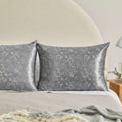 Shop Kitsch Kitsch & Mickey and Minnie Satin Pillowcase Standard Mickey Magic - Charcoal Pillow for women – premium loungewear and festival fashion at Spoiled Brat