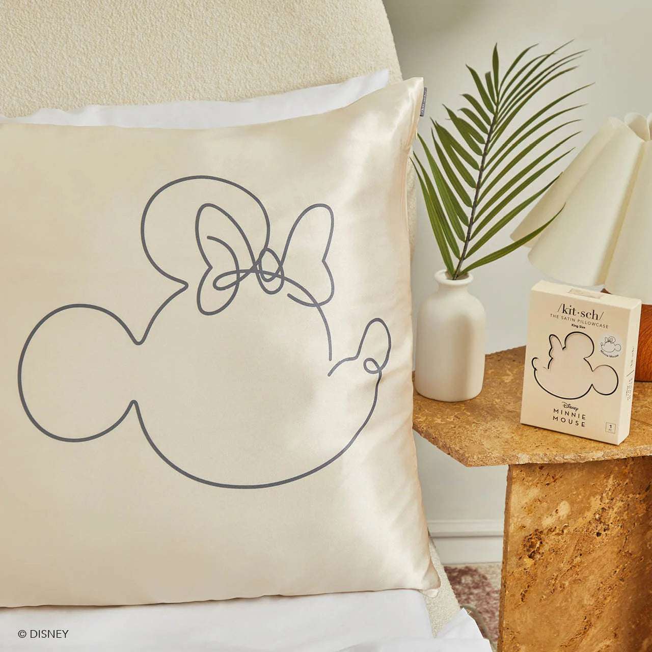 Kitsch & Mickey and Minnie Satin Pillowcase Standard Mrs Mouse - Spoiled Brat