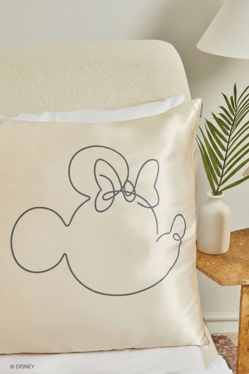 Shop Kitsch Kitsch & Mickey and Minnie Satin Pillowcase Standard Mrs Mouse Pillow for women – premium loungewear and festival fashion at Spoiled Brat
