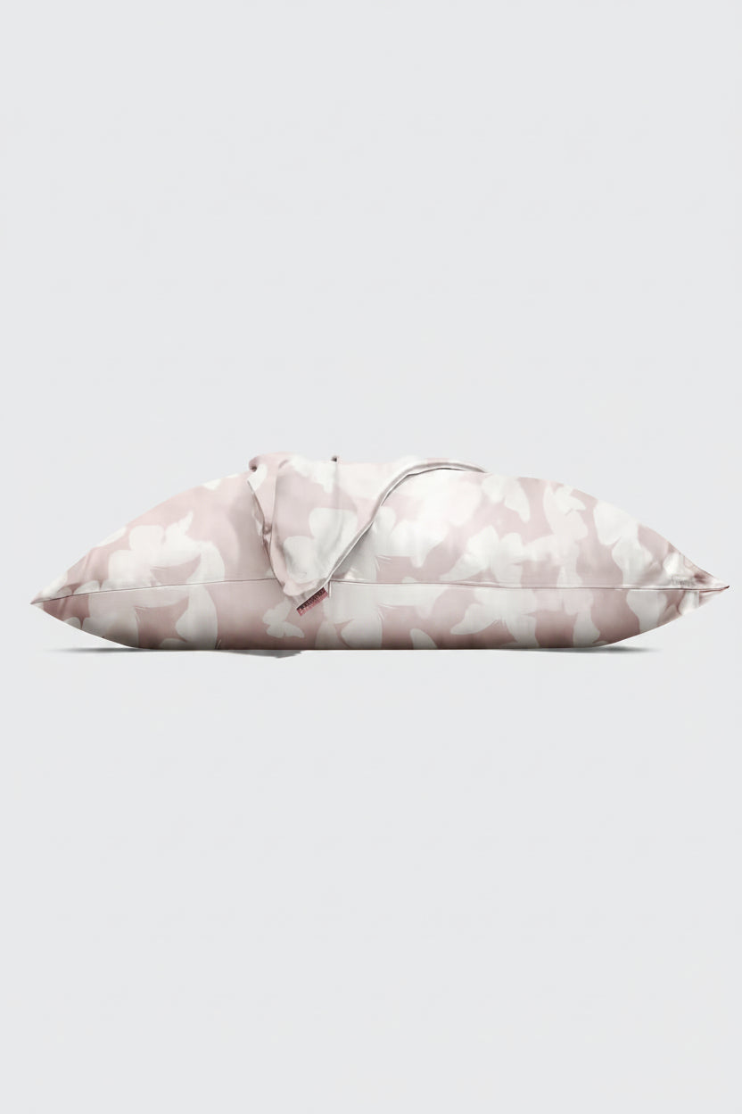 Shop Kitsch KITSCH Satin Pillowcase Champagne Butterfly Pillow for women – premium loungewear and festival fashion at Spoiled Brat