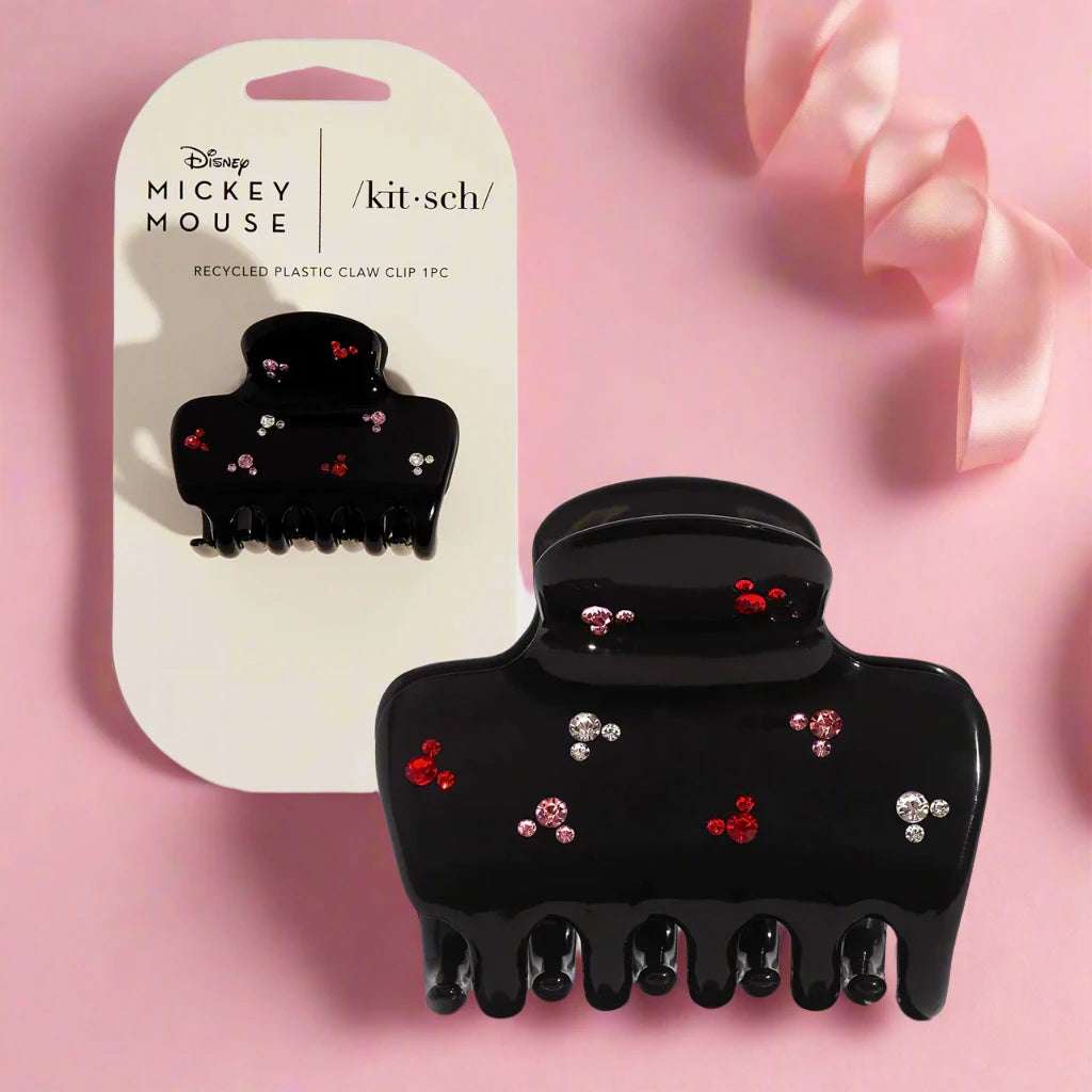 Shop Kitsch Mickey/Minnie x Kitsch Cloud Clip - Black Hair Band for women – premium loungewear and festival fashion at Spoiled Brat
