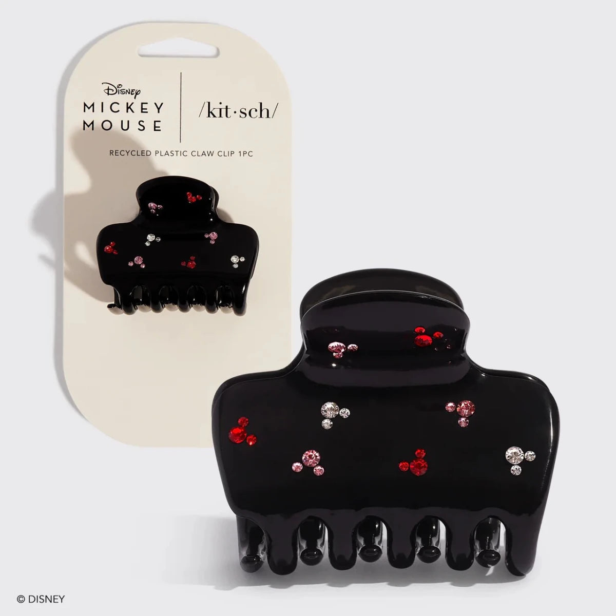 Shop Kitsch Mickey/Minnie x Kitsch Cloud Clip - Black Hair Band for women – premium loungewear and festival fashion at Spoiled Brat