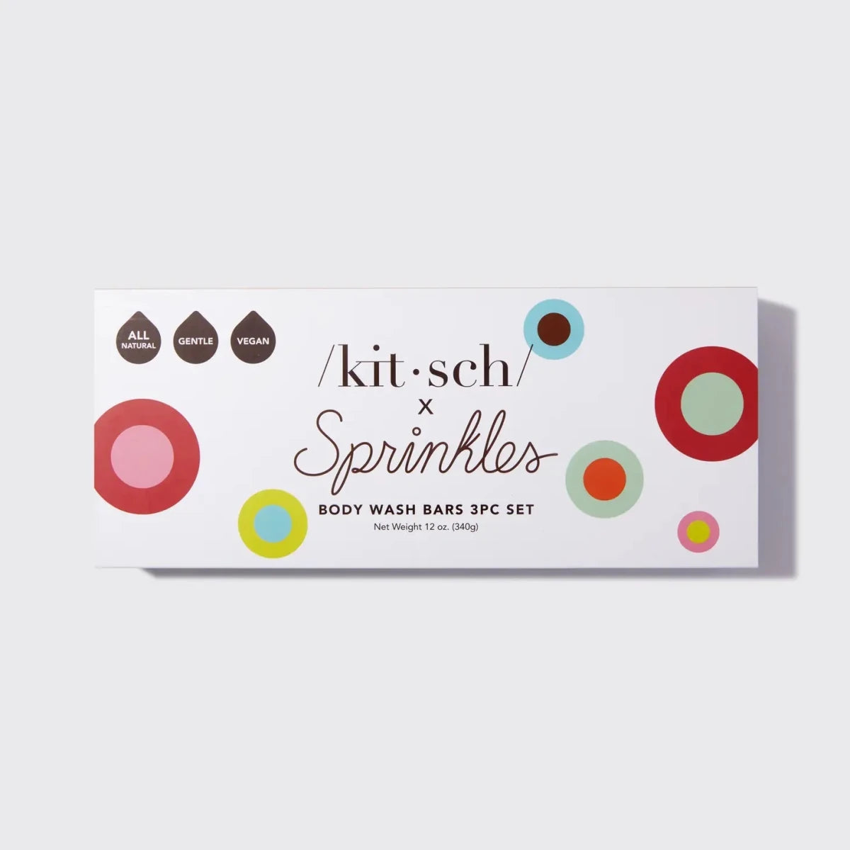 Shop Kitsch Sprinkles Cupcakes X Kitsch 3 Pc Body Wash Set Soap for women – premium loungewear and festival fashion at Spoiled Brat