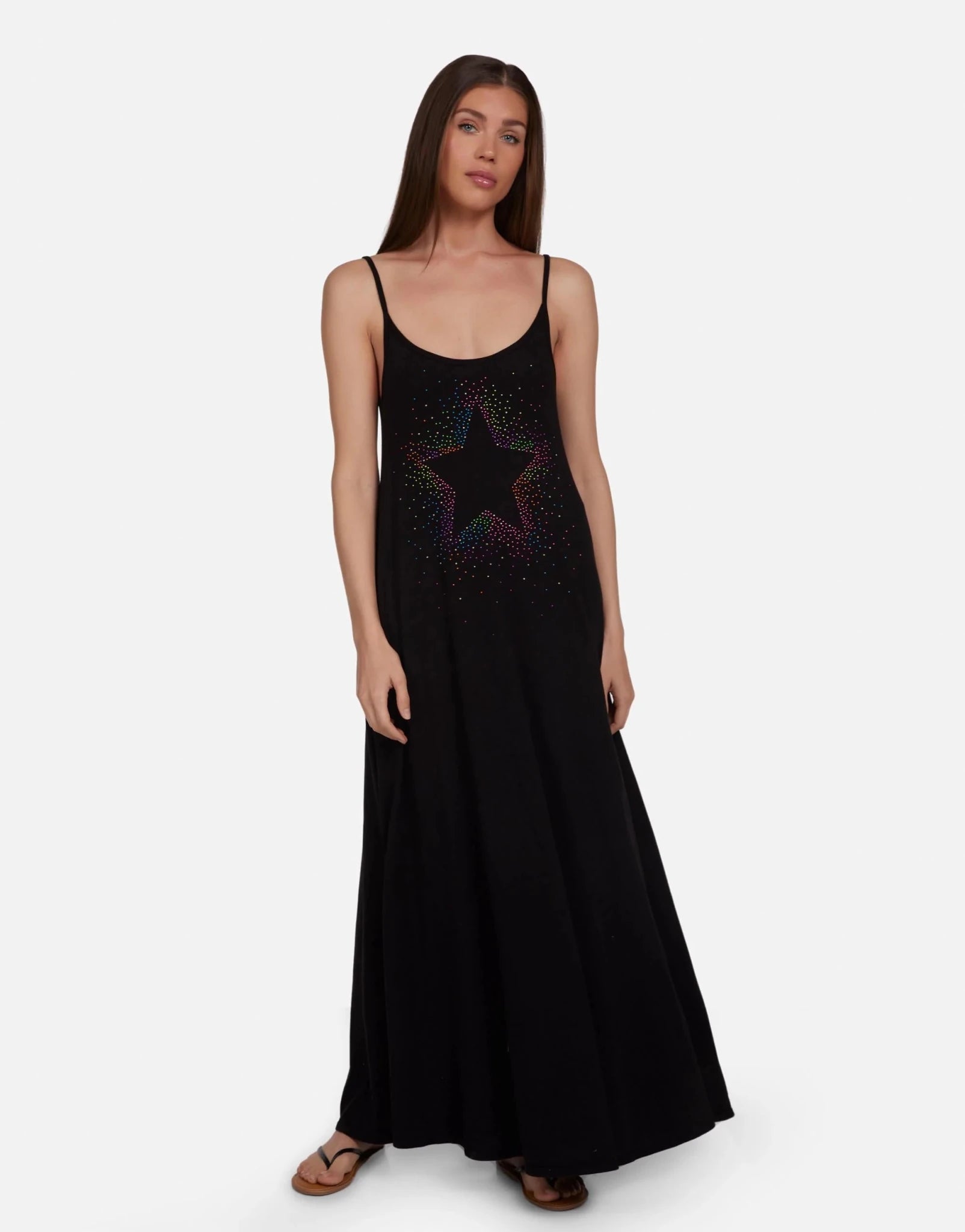 Lauren Moshi Berna Neon Stud Maxi Dress by Lauren Moshi – Maxi Dress – XS | Spoiled Brat UK