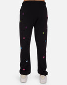 Shop Lauren Moshi Lauren Moshi Chantria Neon Stud Elements Sweatpants Sweatpants for women – premium loungewear and festival fashion at Spoiled Brat