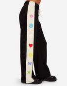 Shop Lauren Moshi Lauren Moshi Destri Elements Trousers as seen on Courtney Green Joggers for women – premium loungewear and festival fashion at Spoiled Brat