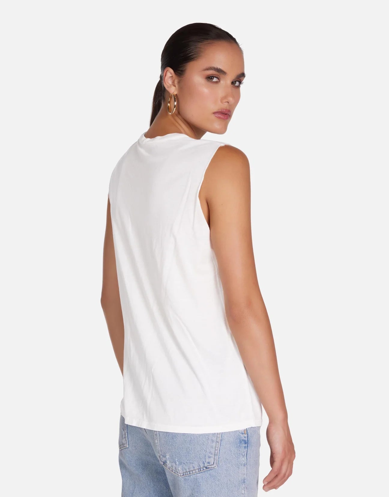 Shop Lauren Moshi Lauren Moshi Kel X Barbie Convertible Tank Top T-Shirt for women – premium loungewear and festival fashion at Spoiled Brat