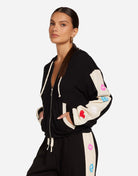 Lauren Moshi Shanley Elements Zip Hoodie - Spoiled Brat