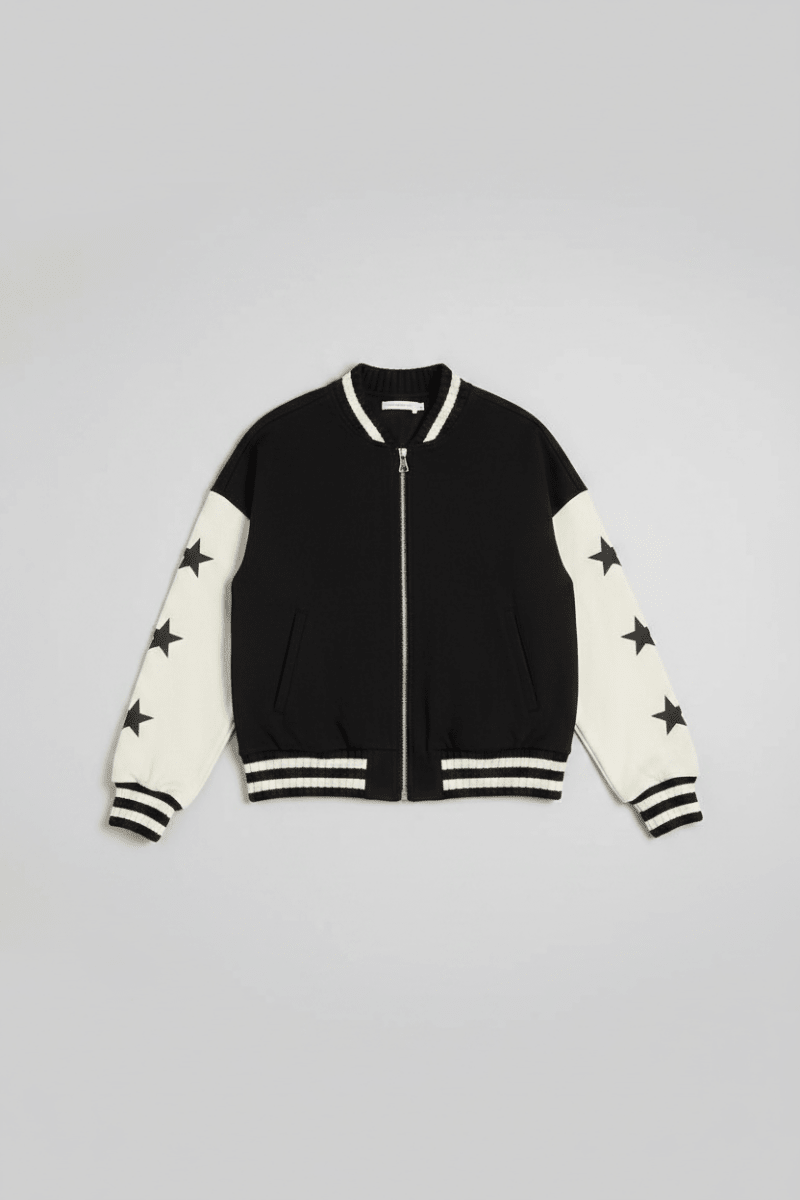 Shop Lauren Moshi Lauren Moshi Taissa Stars Zip Jacket Zip Up Hoodie for women – premium loungewear and festival fashion at Spoiled Brat