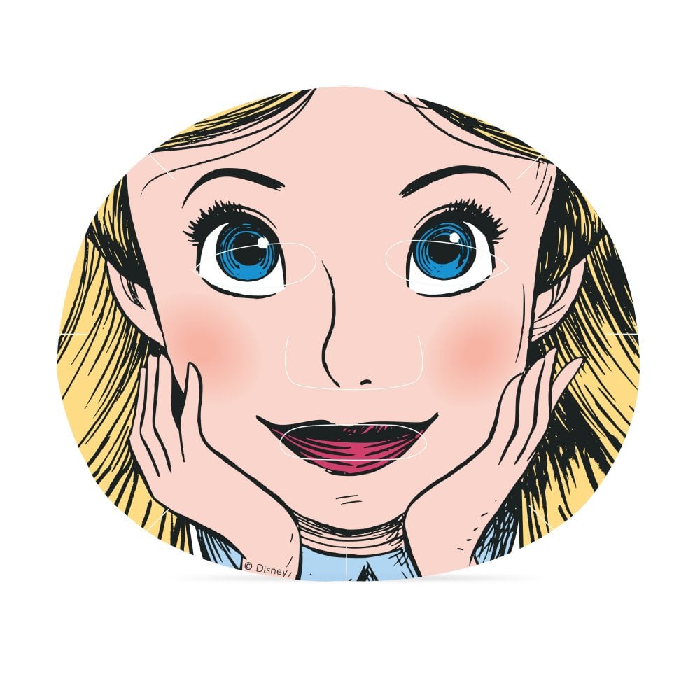 Shop Mad Beauty Disney Alice in Wonderland Cosmetic Sheet Mask Face Mask for women – premium loungewear and festival fashion at Spoiled Brat