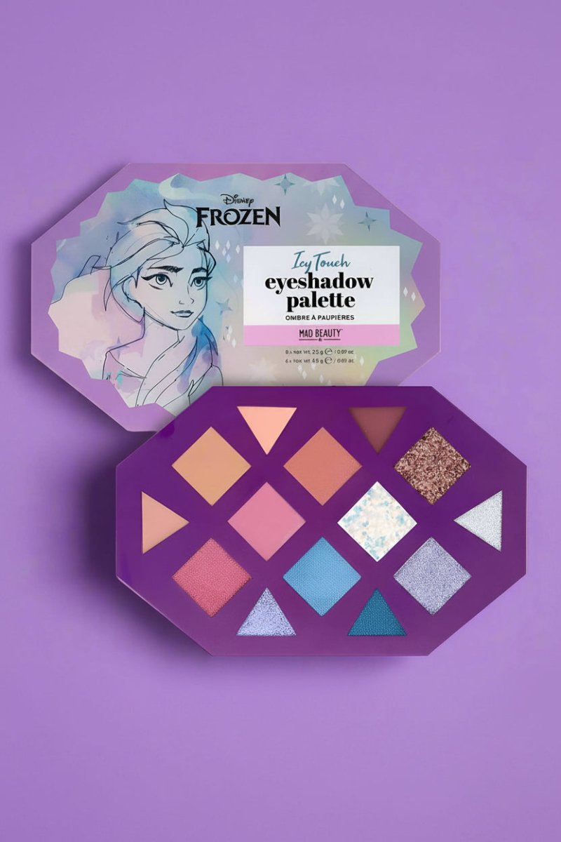 Shop Mad Beauty Disney Frozen Icy Touch Eyeshadow Palette Eyeshadow for women – premium loungewear and festival fashion at Spoiled Brat
