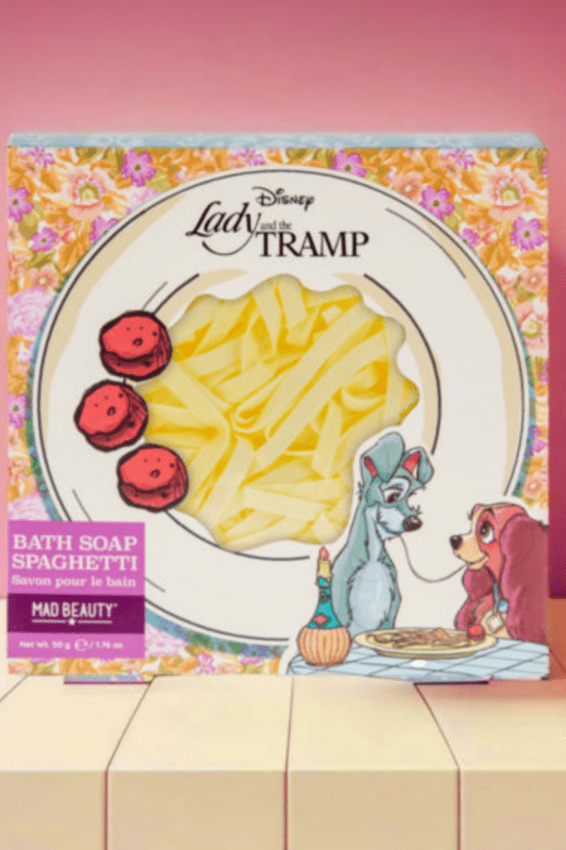 Shop Mad Beauty Disney Lady & The Tramp Bath Spaghetti Beauty Product for women – premium loungewear and festival fashion at Spoiled Brat