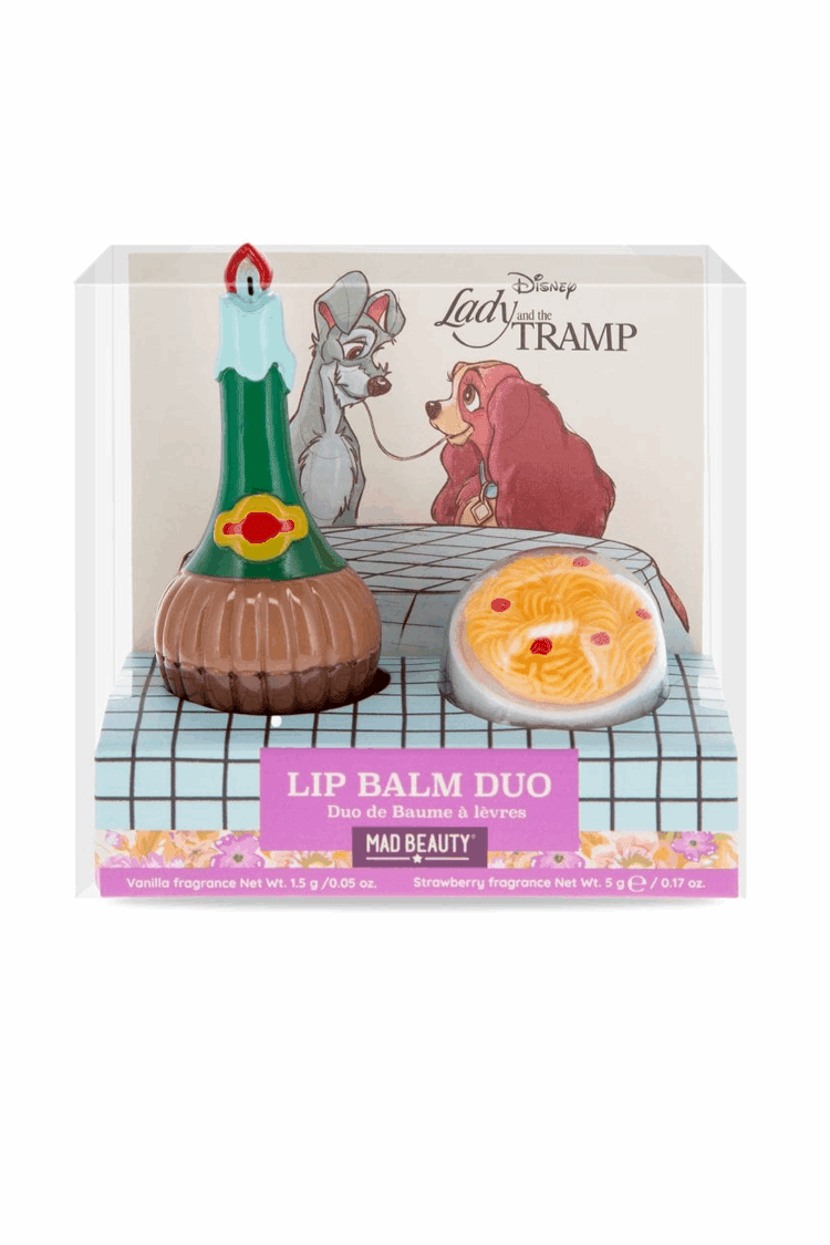 Disney Lady & The Tramp Lip Balm Duo by Mad Beauty – Lip Balm – | Spoiled Brat UK
