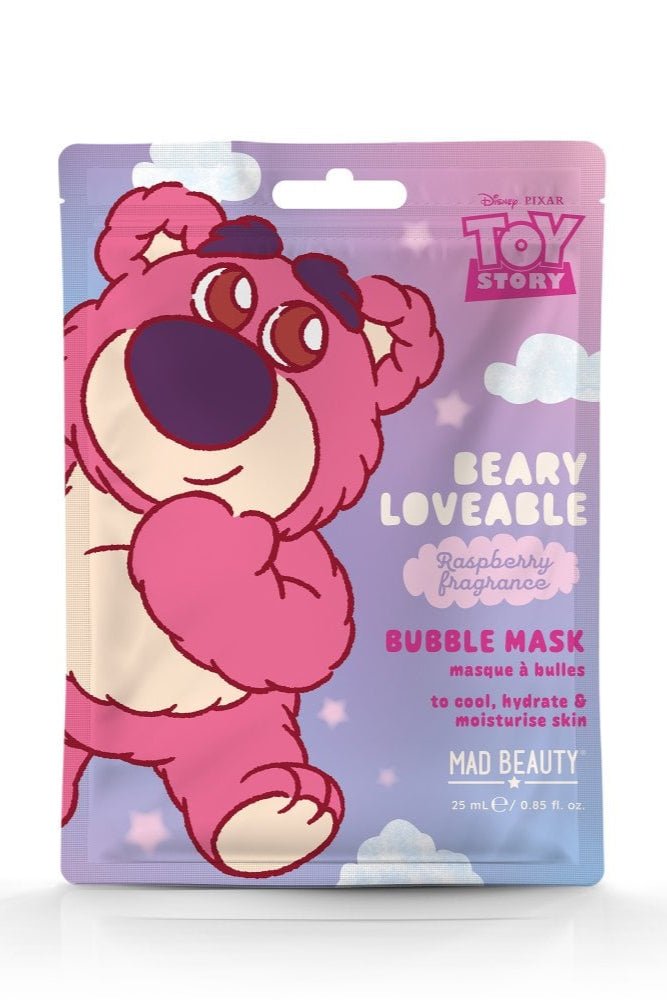 Shop Mad Beauty Disney Lotso Love Bubble Mask Face Mask for women – premium loungewear and festival fashion at Spoiled Brat