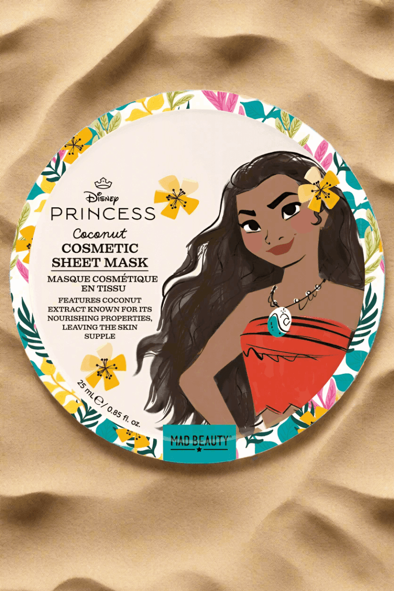 Shop Mad Beauty Disney Moana Cosmetic Sheet Mask Face Mask for women – premium loungewear and festival fashion at Spoiled Brat