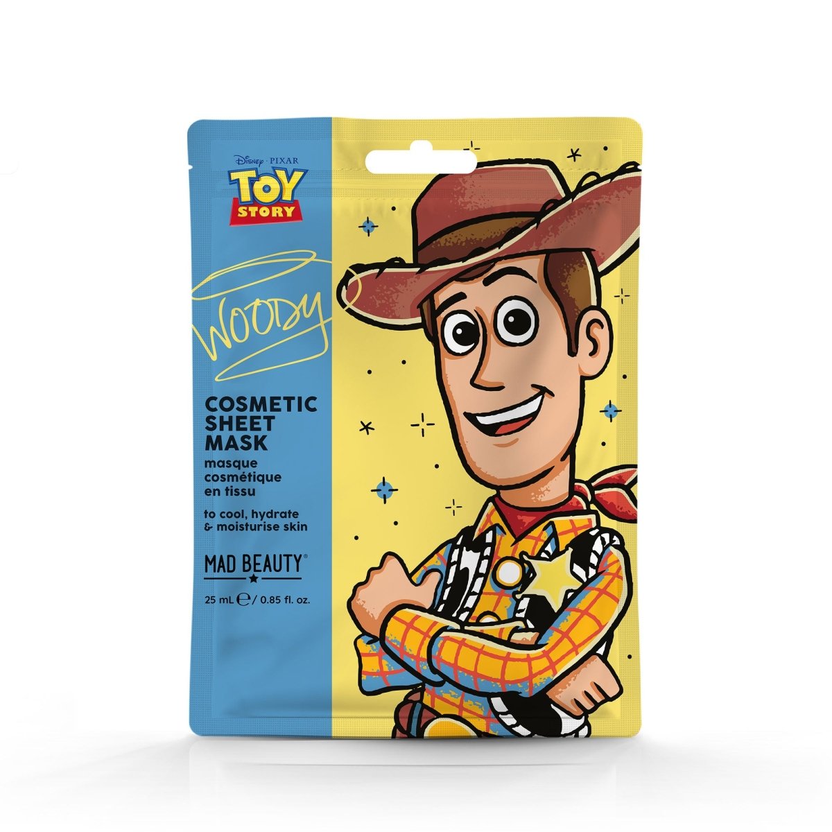 Shop Mad Beauty Disney Pixar Toy Story Cosmetic Face Mask - Woody Face Mask for women – premium loungewear and festival fashion at Spoiled Brat