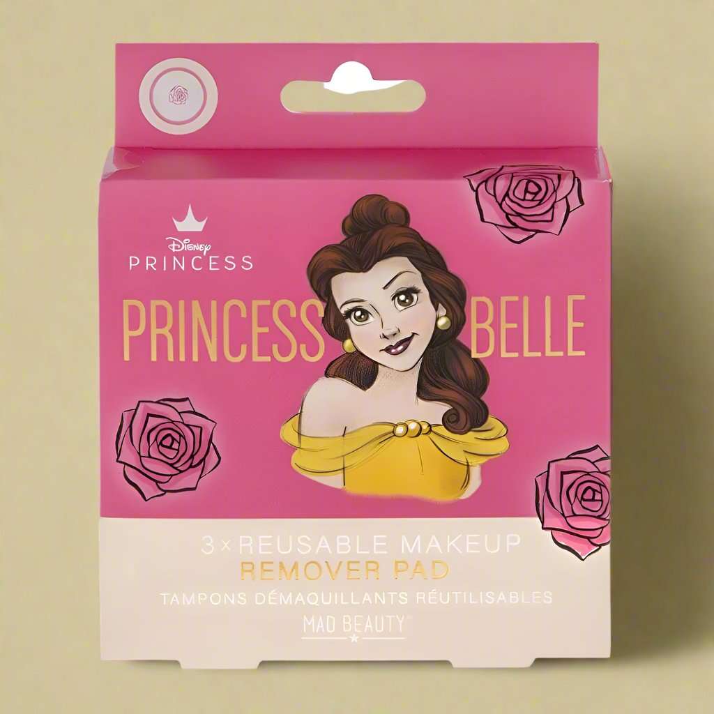Shop Mad Beauty Disney Pure Princess Cleansing Pads Belle Makeup Kit for women – premium loungewear and festival fashion at Spoiled Brat