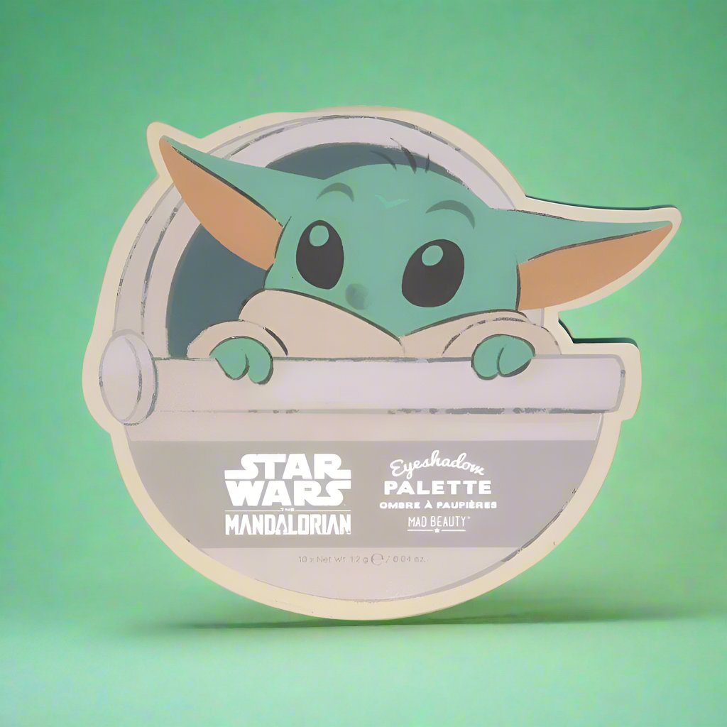 Shop Mad Beauty Disney Star Wars Grogu Eyeshadow Palette Eyeshadow for women – premium loungewear and festival fashion at Spoiled Brat