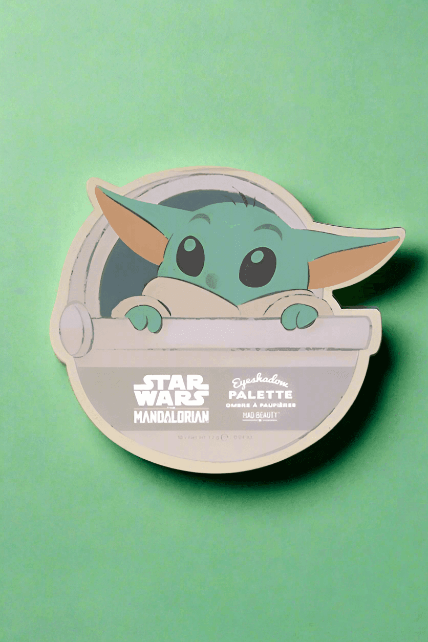 Shop Mad Beauty Disney Star Wars Grogu Eyeshadow Palette Eyeshadow for women – premium loungewear and festival fashion at Spoiled Brat