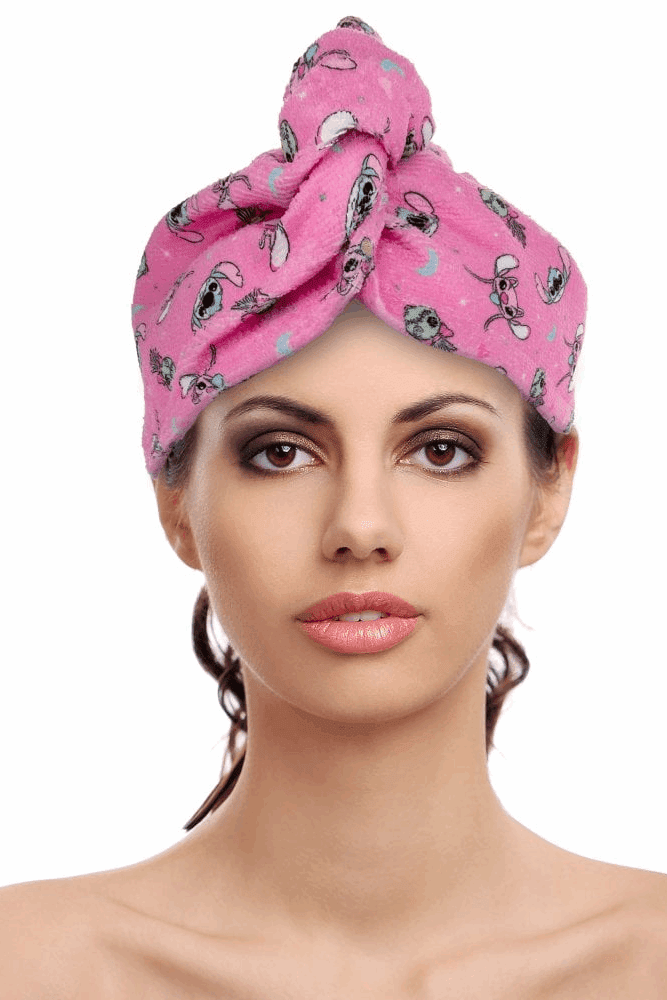 Shop Mad Beauty Disney Stitch Pamper Hair Turban Hair for women – premium loungewear and festival fashion at Spoiled Brat