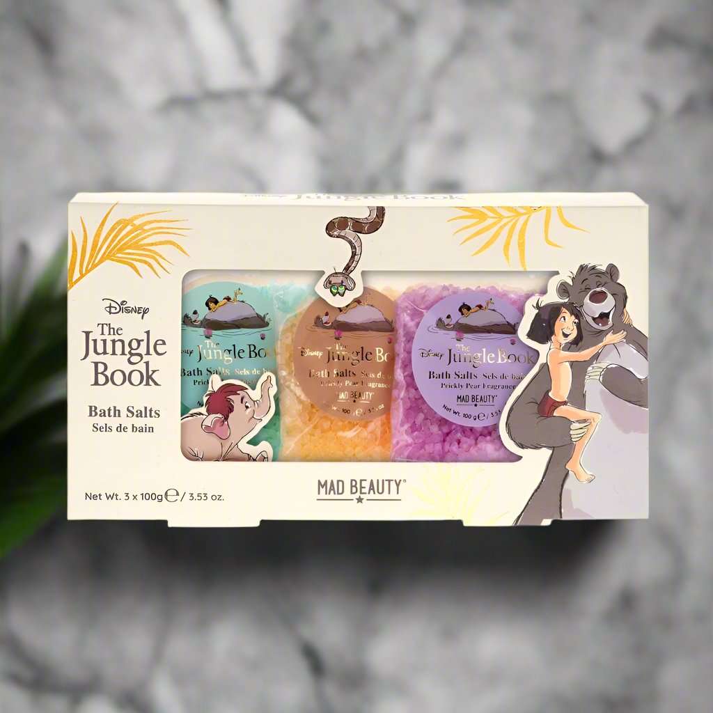 Shop Mad Beauty Disney The Jungle Book Bath Salt Trio Bubble Bath for women – premium loungewear and festival fashion at Spoiled Brat