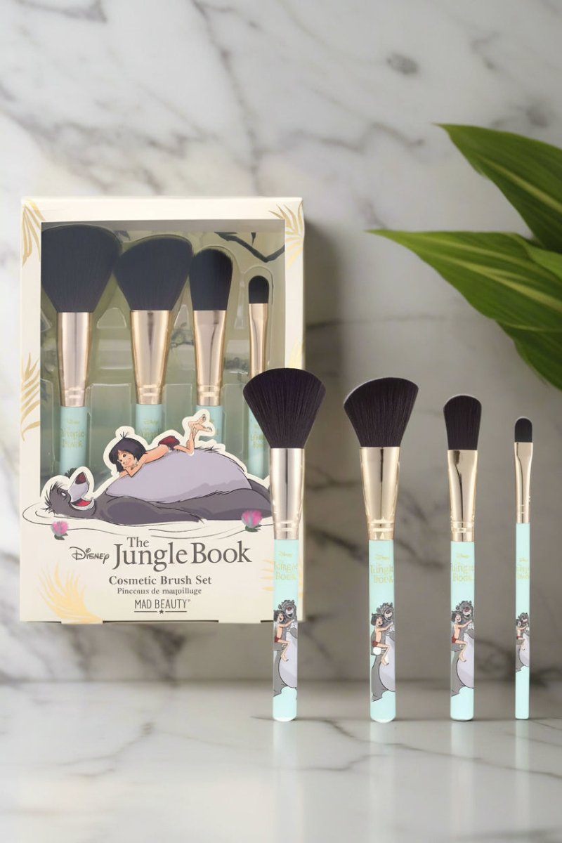 Shop Mad Beauty Disney The Jungle Book Cosmetic Brush Set Makeup Brushes for women – premium loungewear and festival fashion at Spoiled Brat