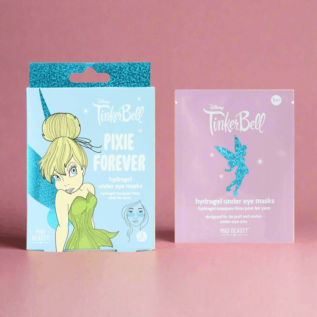 Shop Mad Beauty Disney TinkerBell Pixie Perfection Hydrogel Under Eye Patches Eye Pads for women – premium loungewear and festival fashion at Spoiled Brat
