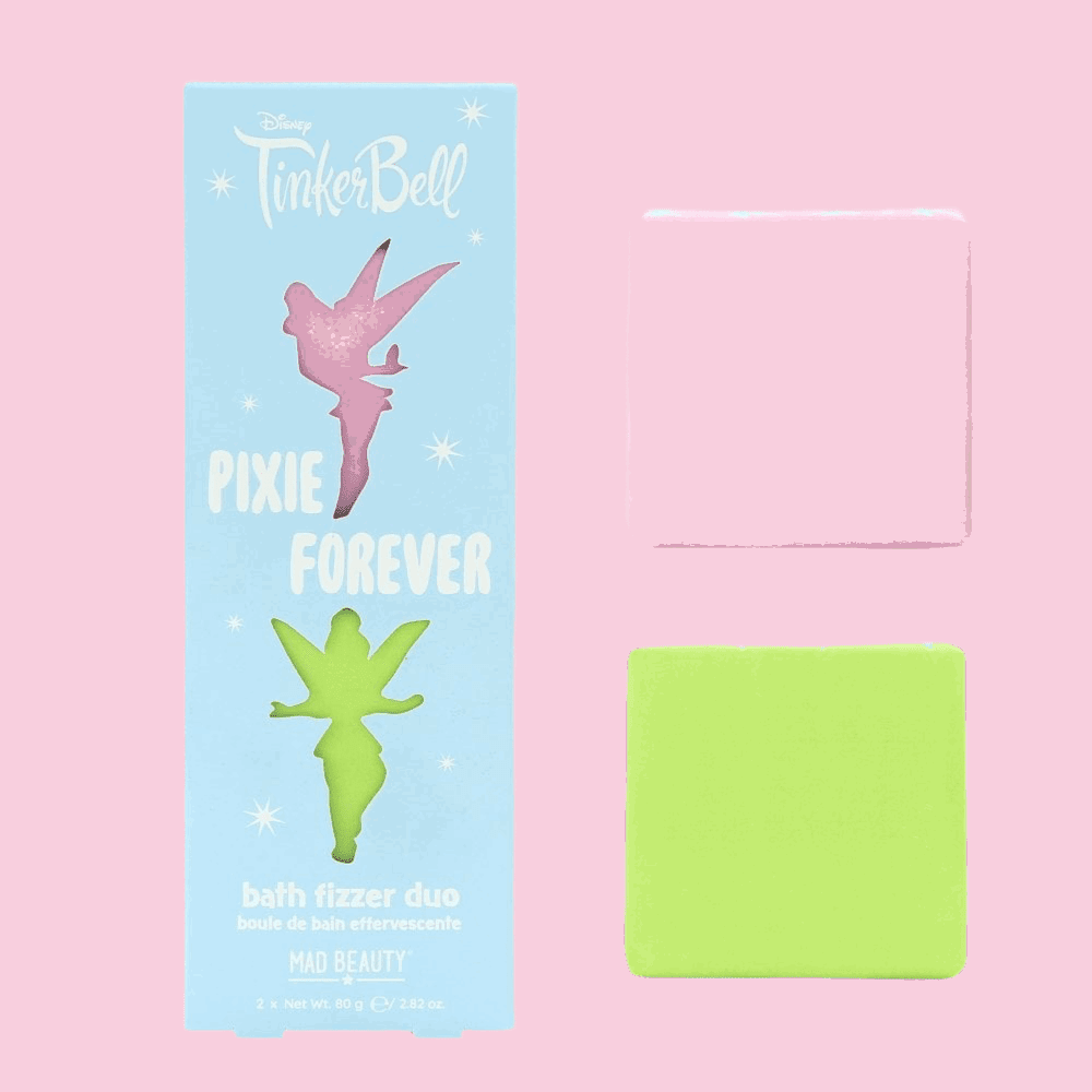 Shop Mad Beauty Disney Tinks Pixie Perfection Bath Fizzer Duo Bath Bombs for women – premium loungewear and festival fashion at Spoiled Brat