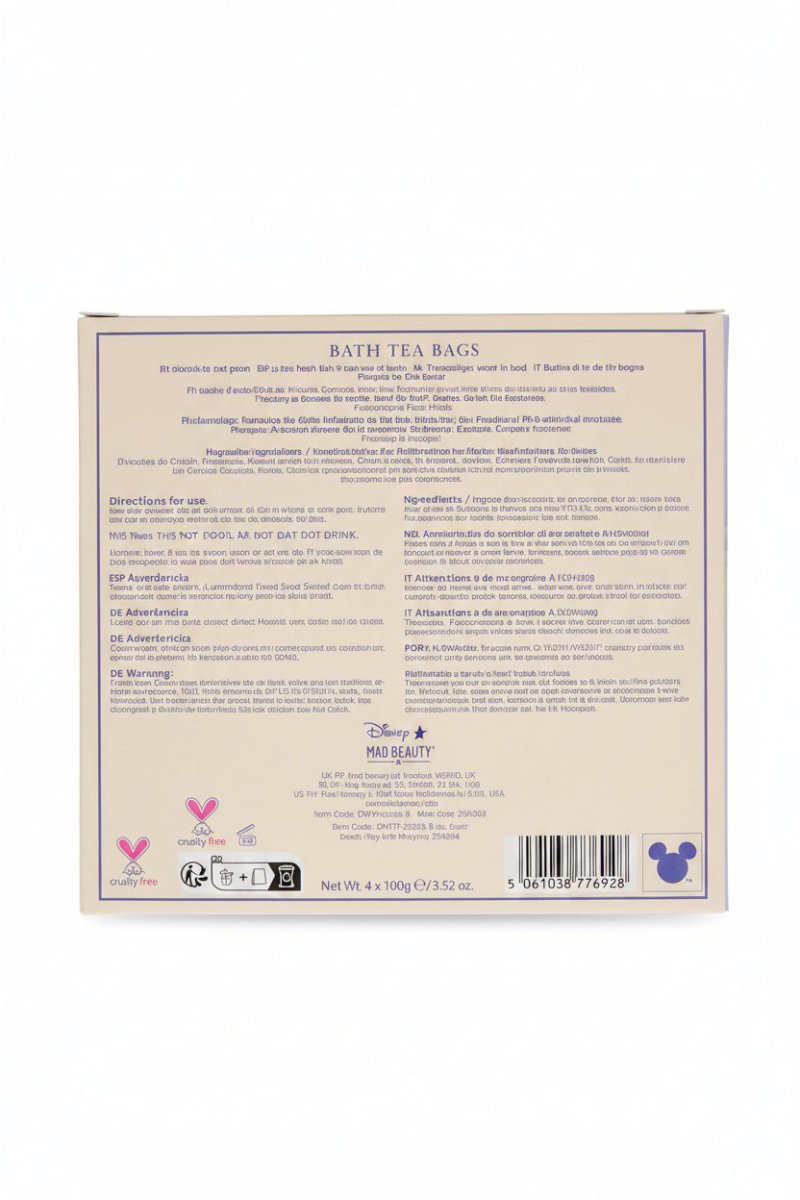 Shop Mad Beauty Disney Winnie The Pooh Bath Tea Bags Body Wash for women – premium loungewear and festival fashion at Spoiled Brat