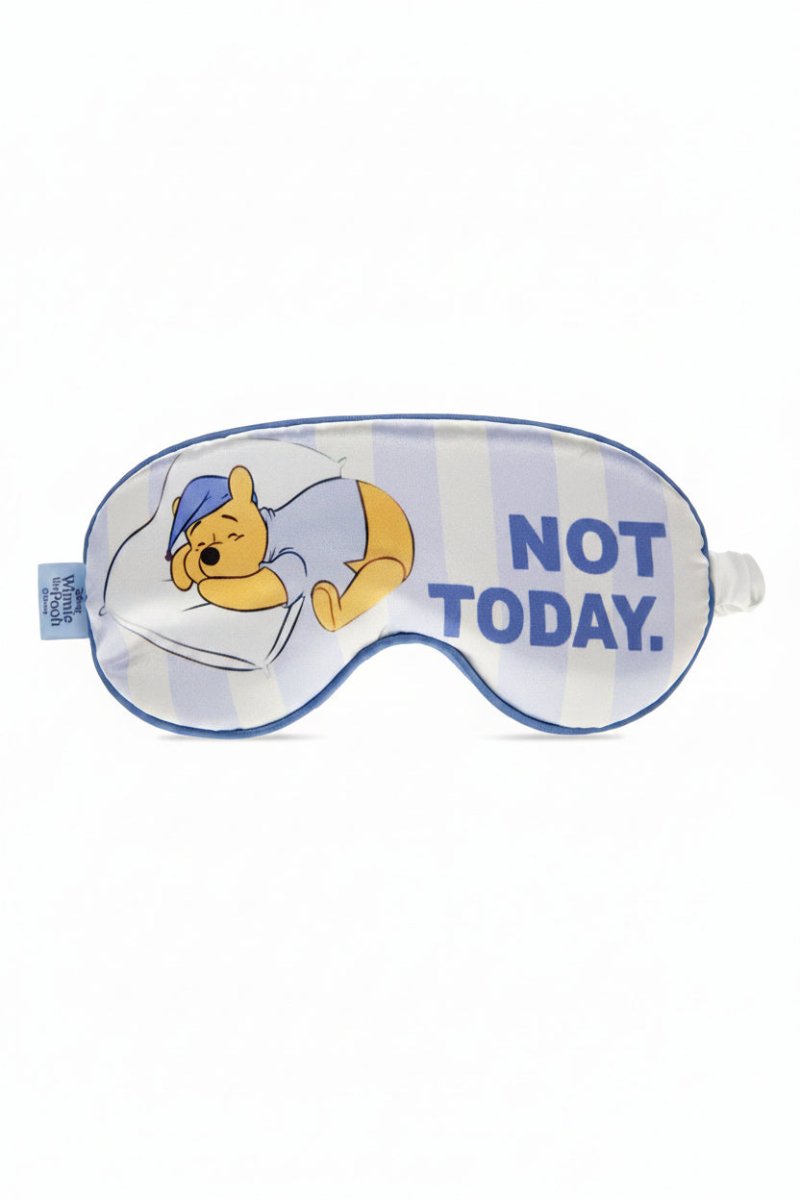 Shop Mad Beauty Disney Winnie The Pooh 'Not Today' Sleep Mask Sleep Mask for women – premium loungewear and festival fashion at Spoiled Brat
