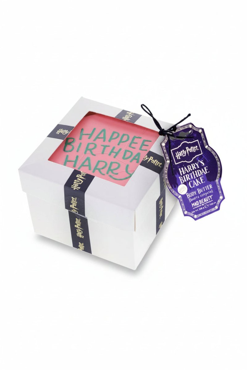 Shop Mad Beauty Mad Beauty Harry Potter Harry's Birthdae Cake Body Butter Body Wash for women – premium loungewear and festival fashion at Spoiled Brat
