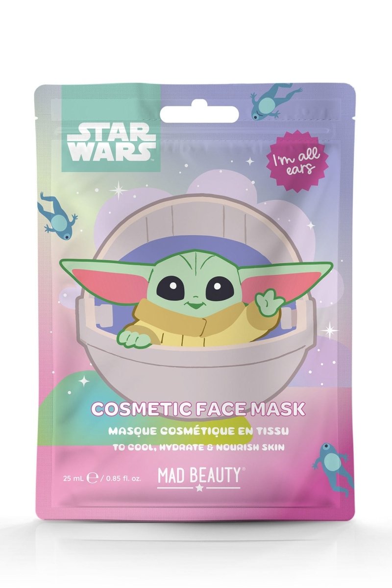 Shop Mad Beauty Star Wars Grogu Cosmetic Face Mask Face Mask for women – premium loungewear and festival fashion at Spoiled Brat