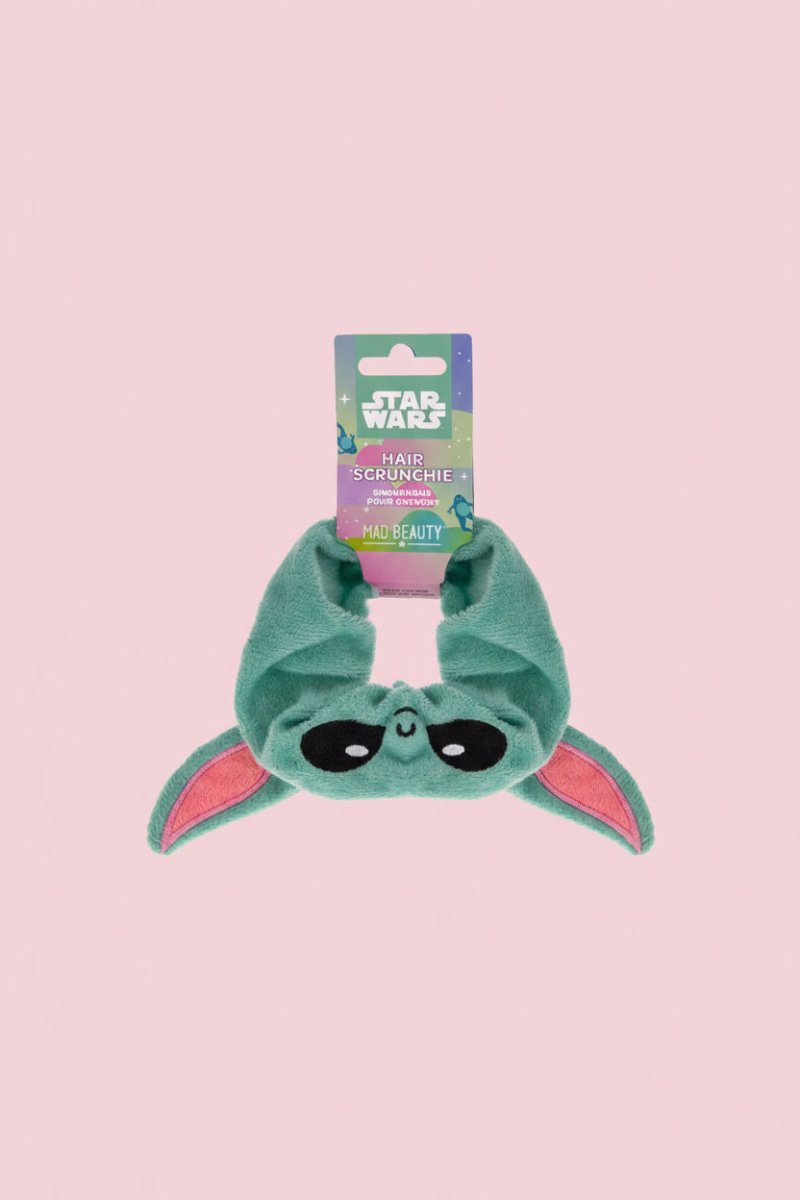 Shop Mad Beauty Star Wars Grogu Hair Scrunchie Hair Clip for women – premium loungewear and festival fashion at Spoiled Brat