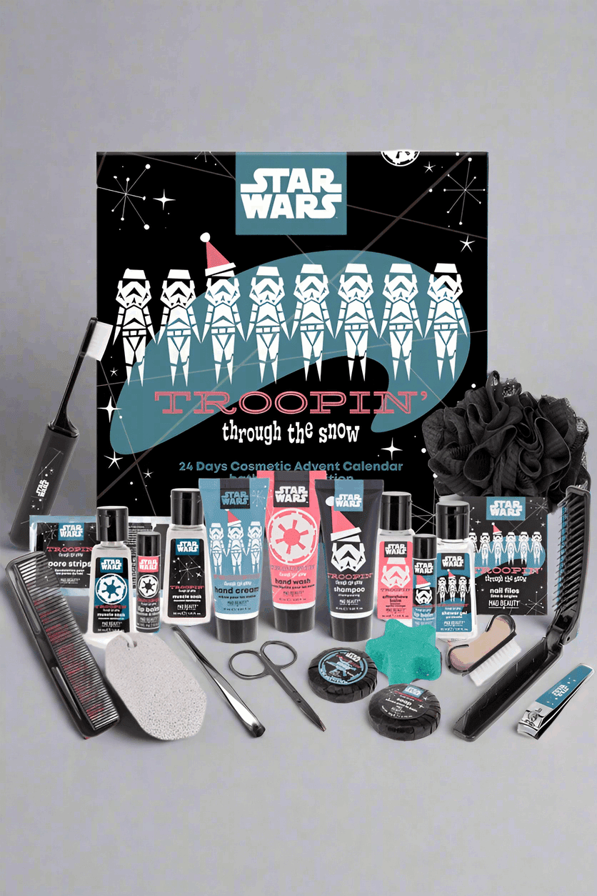 Shop Mad Beauty Star Wars Xmas Advent Advent Calendar for women – premium loungewear and festival fashion at Spoiled Brat