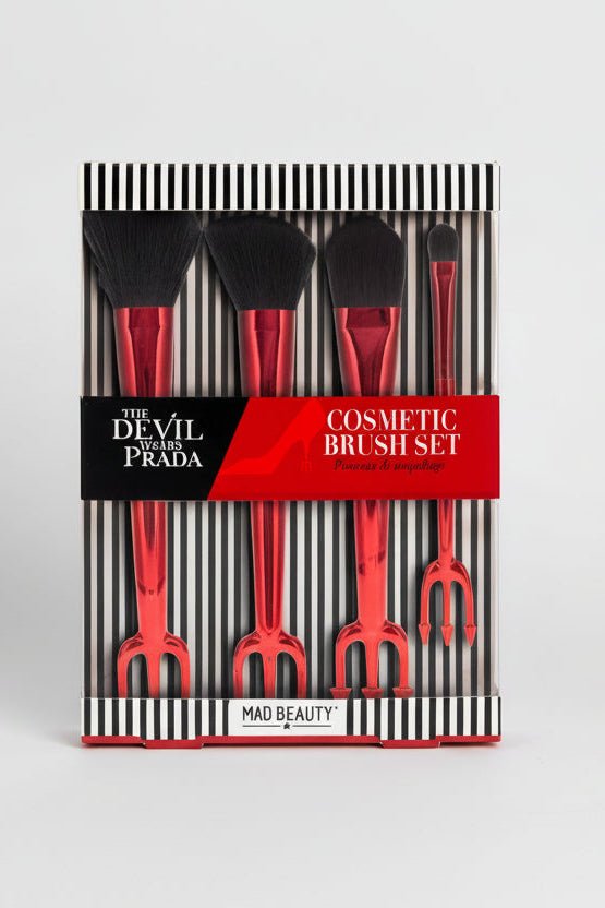 Shop Mad Beauty The Devil Wears Prada Cosmetic Brush Set Makeup Brushes for women – premium loungewear and festival fashion at Spoiled Brat