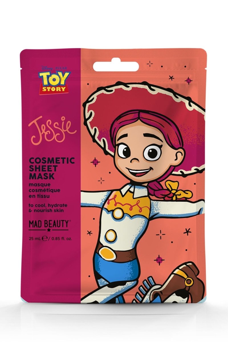 Shop Mad Beauty Toy Story Cosmetic Sheet Face Mask Jessie Face Mask for women – premium loungewear and festival fashion at Spoiled Brat