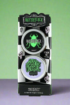 Shop Mad Beauty Warner Brothers Beetlejuice Lip Balm Duo Lip Balm for women – premium loungewear and festival fashion at Spoiled Brat