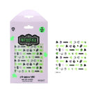 Shop Mad Beauty Warner Brothers Beetlejuice Nail Art Stickers Nail Polish for women – premium loungewear and festival fashion at Spoiled Brat