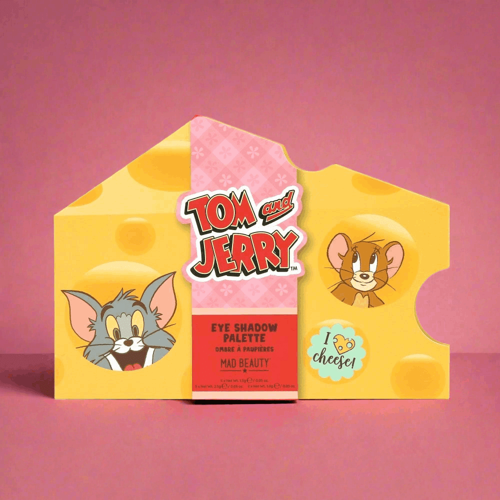 Shop Mad Beauty Warner Brothers Tom & Jerry Eyeshadow Palette Eyeshadow for women – premium loungewear and festival fashion at Spoiled Brat