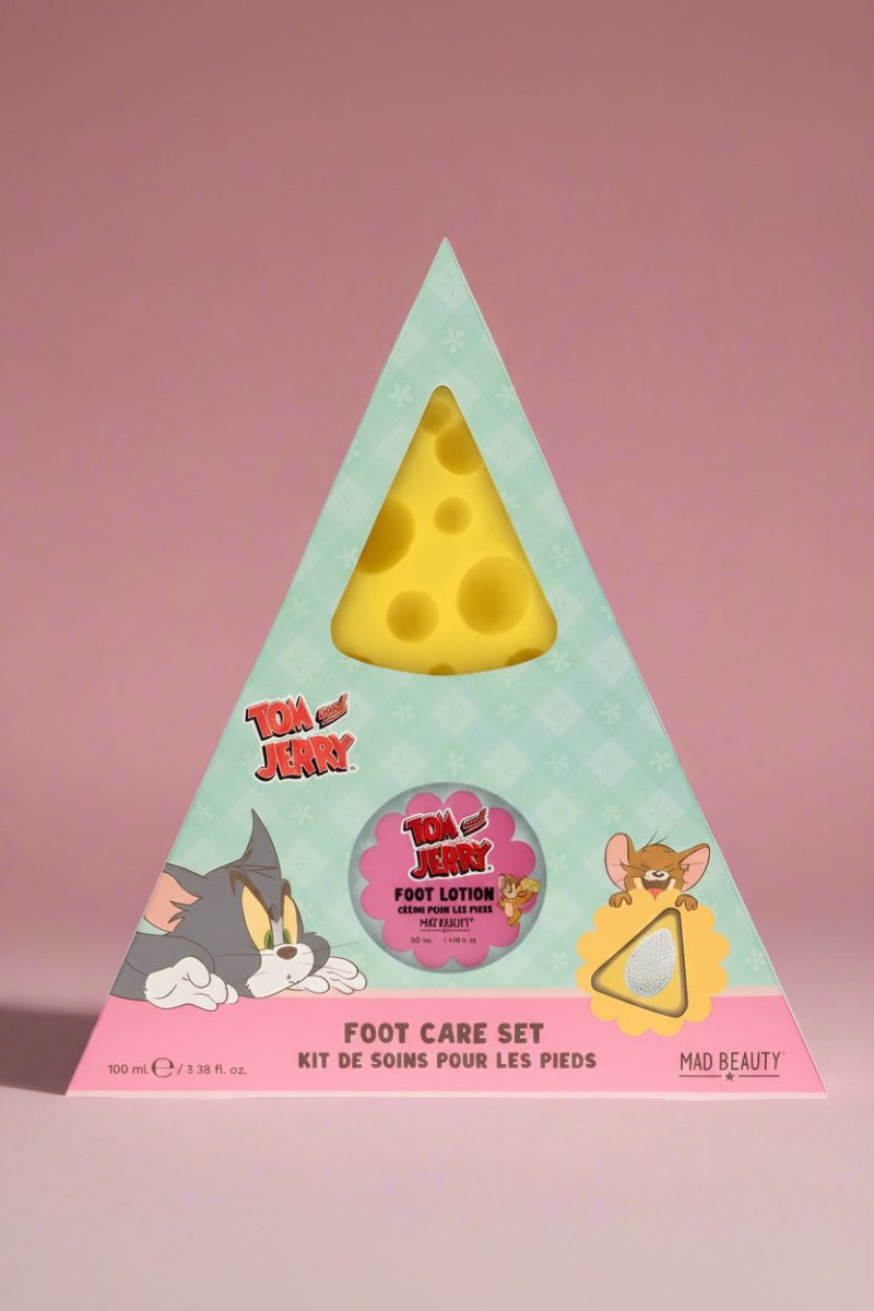 Shop Mad Beauty Warner Brothers Tom & Jerry Foot Care Set Beauty Product for women – premium loungewear and festival fashion at Spoiled Brat