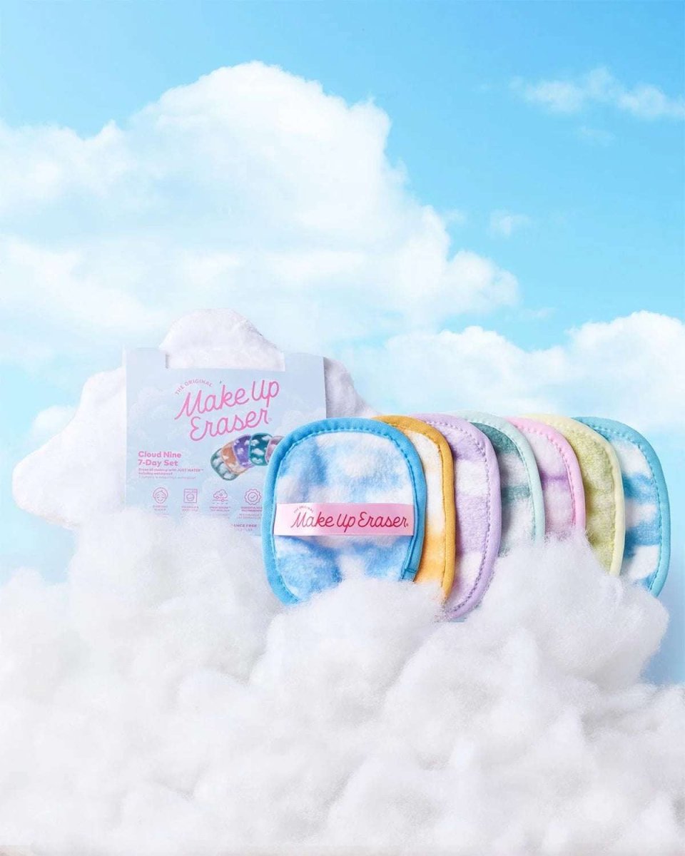 Shop Makeup Eraser Cloud 9 7 - Day MakeUp Eraser Set & Cosmetic Bag Beauty Product for women – premium loungewear and festival fashion at Spoiled Brat
