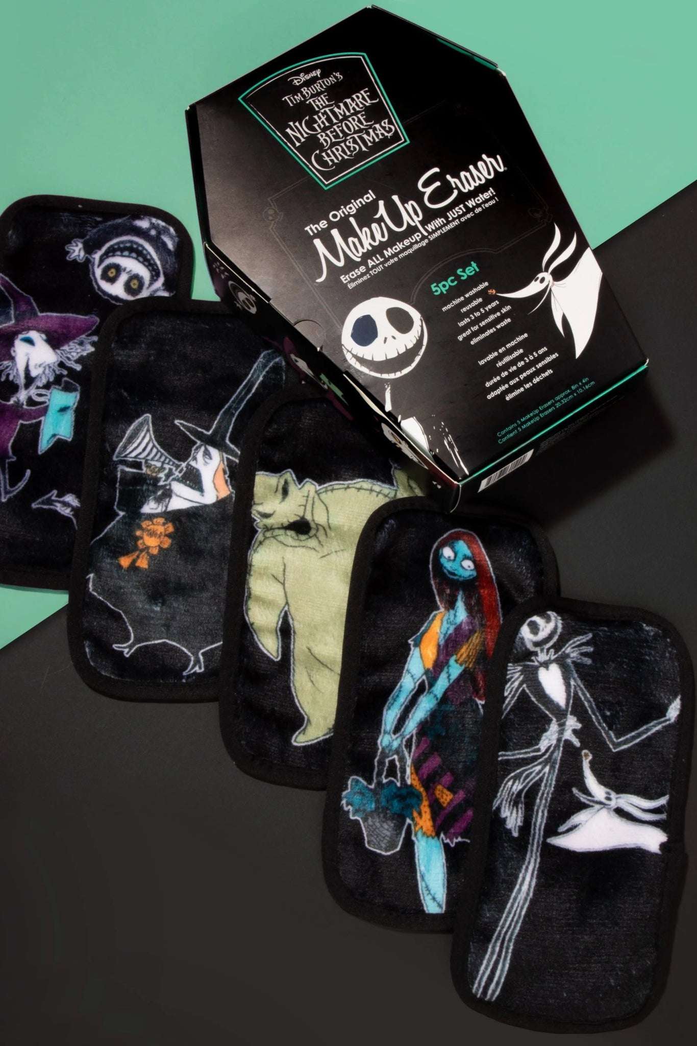 Makeup Eraser Disney Nightmare Before Christmas 5pc Mini Set - Spoiled Brat