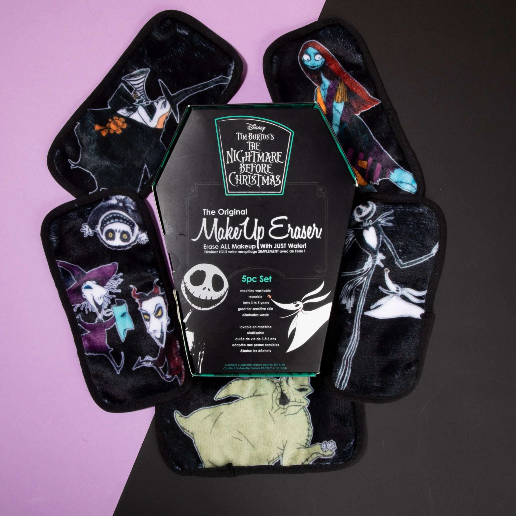 Makeup Eraser Disney Nightmare Before Christmas 5pc Mini Set - Spoiled Brat