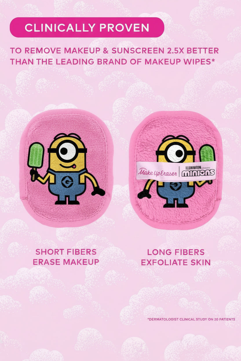 Shop Makeup Eraser Makeup Eraser Minions 7 - Day Set Beauty Product for women – premium loungewear and festival fashion at Spoiled Brat