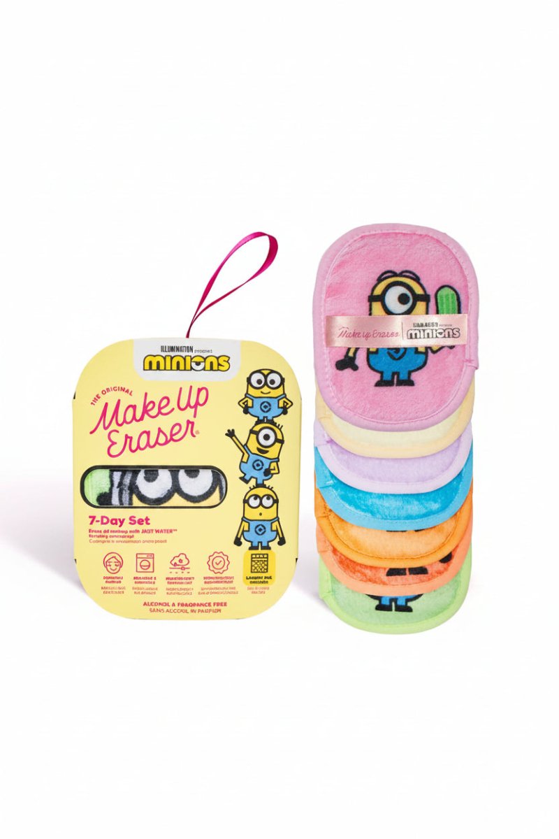 Shop Makeup Eraser Makeup Eraser Minions 7 - Day Set Beauty Product for women – premium loungewear and festival fashion at Spoiled Brat