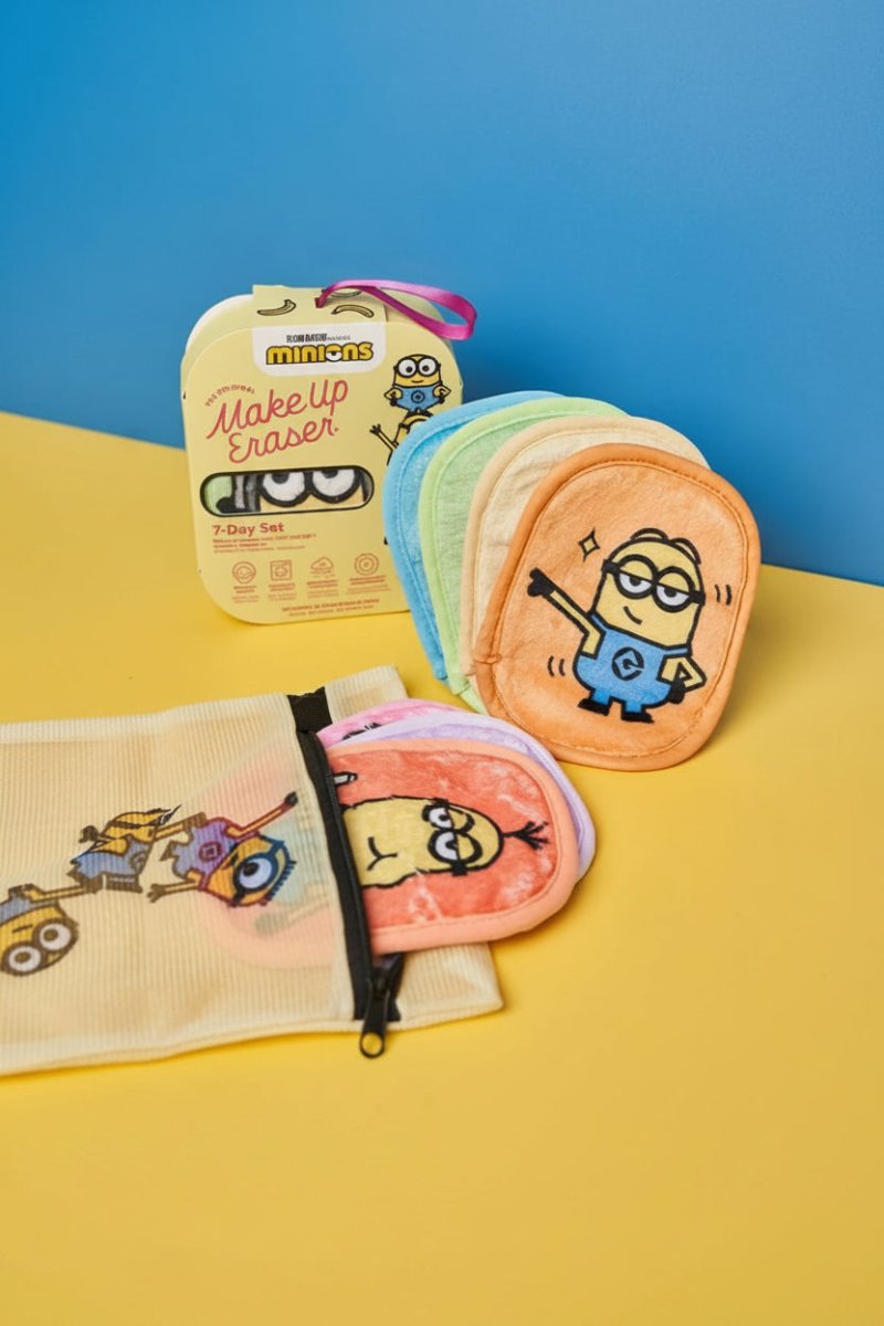 Shop Makeup Eraser Makeup Eraser Minions 7 - Day Set Beauty Product for women – premium loungewear and festival fashion at Spoiled Brat