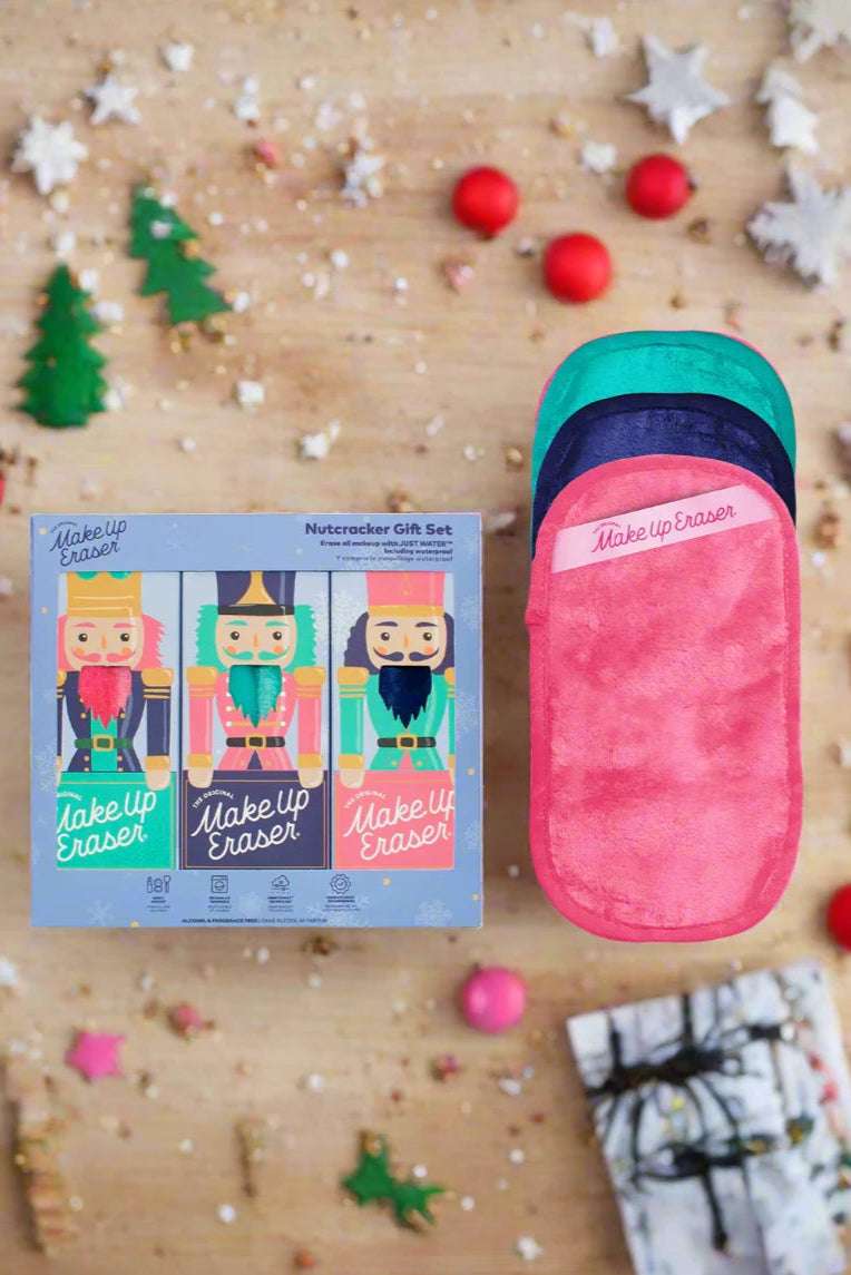Shop Makeup Eraser Makeup Eraser Nutcracker 3pc Mini PRO Holiday Set Beauty Product for women – premium loungewear and festival fashion at Spoiled Brat