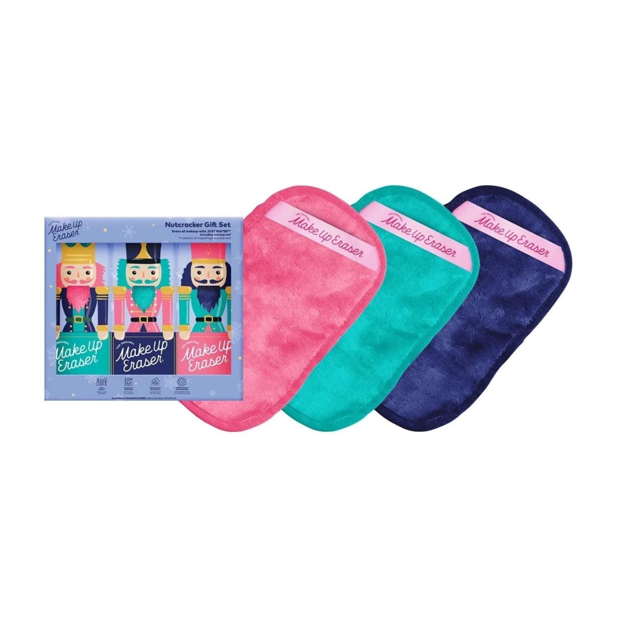 Shop Makeup Eraser Makeup Eraser Nutcracker 3pc Mini PRO Holiday Set Beauty Product for women – premium loungewear and festival fashion at Spoiled Brat
